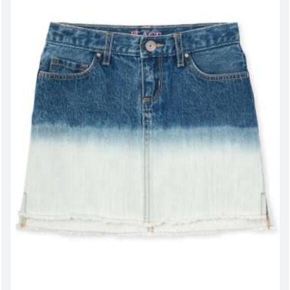 NWT Children's Place Ombre Denim Skirt - Picture 1 of 9